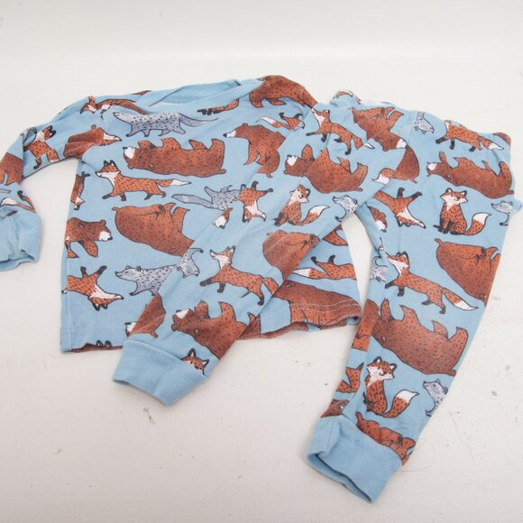 Carter’s Just One You Baby Boy Pjs 12M – 4 Two-Pc Sets – Halloween Dinos Animals - Picture 3 of 6